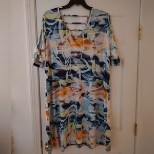 Women's beach dress bathing suit coverup